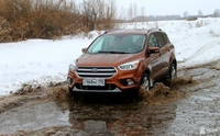 Тест драйв Ford Kuga  прощай   механика  Виват  интеллект