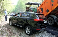 Тест драйв Geely Atlas  вниманию встречающих