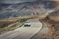 Обновленный Ford Explorer  вырываясь из горного плена