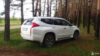 Тест драйв Mitsubishi Pajero Sport  из жизни динозавров