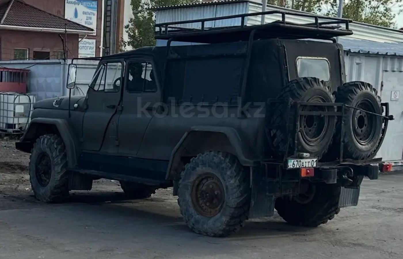 Уникальный УАЗ Барс 01 на базе ГАЗ-66 замечен в продаже в Казахстане