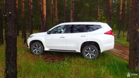 Тест драйв Mitsubishi Pajero Sport  из жизни динозавров