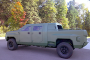 Chevrolet Silverado превратили в бесшумный броневик с технологией Silent Drive