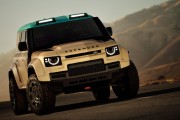 Песок, гравий и 635 «лошадей»: Land Rover рассекретил брутальный Defender Dakar