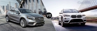 Mercedes GLA против BMW X1  подвижность или практичность