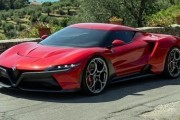 Виртуальный проект Alfa Romeo 6C - как итальянцы могли бы ответить на успех Corvette и Mustang