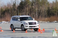 Тест драйв Infiniti QX80  на полном серьезе