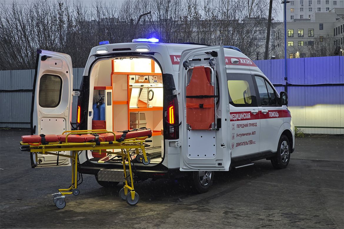 Нижегородский «Промтех» показал новые машины скорой помощи Kapitan-C