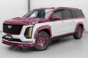 Larte Design удивляет рынок - уникальный Escalade с розовым карбоном и заводской мощностью