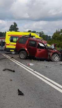 Жуткое ДТП на М 5 под Рязанью  погибли 8 человек