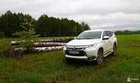 Тест драйв Mitsubishi Pajero Sport  из жизни динозавров