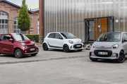 Электрические Smart EQ ForTwo и EQ ForFour получили косметические изменения