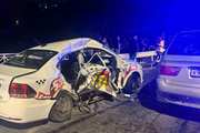 Два человека погибли в Петербурге в ДТП с автомобилем такси