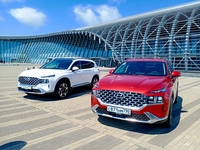 Тест драйв обновленного Hyundai Santa Fe  соблюдай форму