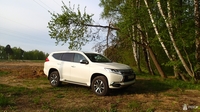 Тест драйв Mitsubishi Pajero Sport  из жизни динозавров