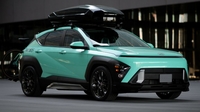Hyundai показала яркий кроссовер  заниженная подвеска  20 дюймовые колеса и багажник на крыше