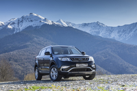 Тест драйв Geely Atlas  вниманию встречающих